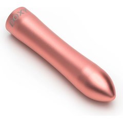 Розовая металлическая вибропуля Doxy 12 см 