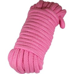  Розовая верёвка для бондажа и декоративной вязки 10 м 