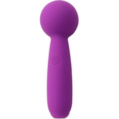  Фиолетовый перезаряжаемый вибратор-wand Pleasure Wand 