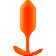  Оранжевая пробка для ношения B-vibe Snug Plug 3 12,7 см 