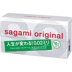  Ультратонкие презервативы Sagami Original 0.02 10 шт 