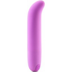  Фиолетовый вибромассажер Pink Vibe для стимуляции точки G и клитора 12,2 см 