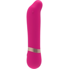  Розовый мини-вибратор для массажа G-точки Cuddly Vibe 11,9 см 