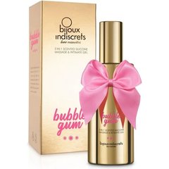  Гель с ароматом жвачки Bubblegum 2-in-1 Scented Silicone Massage And Intimate Gel 100 мл 