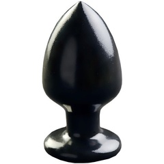  Черная большая анальная пробка MAGNUM 10 14,5 см 