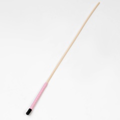  Деревянный стек с розовой ручкой 60 см 