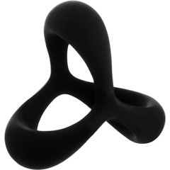  Черное эрекционное кольцо для пениса без вибрации 