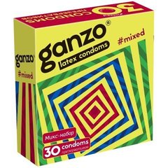  Микс-набор из 30 презервативов Ganzo Mixed 