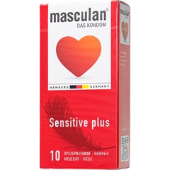  Презервативы Masculan Sensitive plus 10 шт 