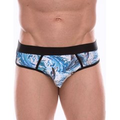  Мужские трусы-джоки с принтом в виде волн и китов 