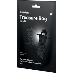  Черный мешочек для хранения игрушек Treasure Bag M 