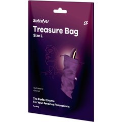  Фиолетовый мешочек для хранения игрушек Treasure Bag L 