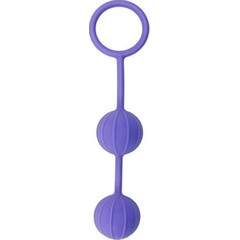  Фиолетовые вагинальные шарики с петелькой для извлечения 