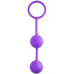  Фиолетовые вагинальные шарики Kegel Ball 