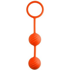  Оранжевые вагинальные шарики Kegel Ball 