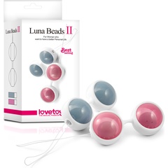  Розовые вагинальные шарики Luna Beards II 