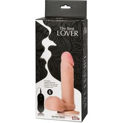  Реалистичный вибратор The Best Lover 6 с присоской 20 см 