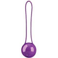  Фиолетовый вагинальный шарик Pleasure Ball Deluxe 