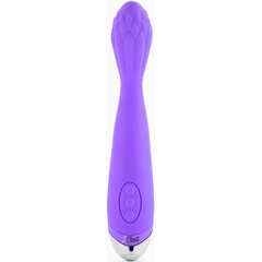  Фиолетовый вибратор для G-стимуляции THE LOUISE 21,6 см 