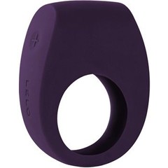 Фиолетовое эрекционное кольцо Tor 2 с вибрацией 