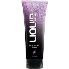  Оральный лубрикант с виноградным вкусом Liquid Sex Oral Sex Gel 113 гр 