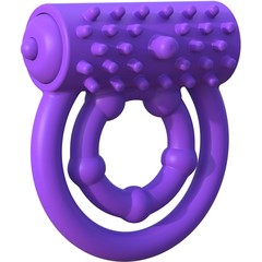  Эрекционное кольцо на пенис и мошонку Vibrating Prolong Performance Ring 