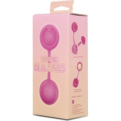  Розовые вагинальные шарики с вибрацией 