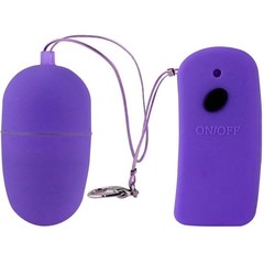  Фиолетовое виброяйцо с дистанционным управлением 