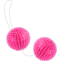  Розовые вагинальные шарики Love Balls 