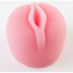  Розовая насадка на помпу в виде вагины 