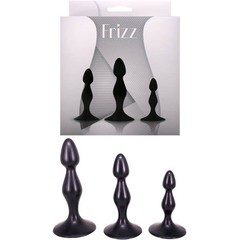 Набор Frizz из 3 фигурных анальных пробок 