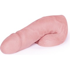  Мягкий имитатор пениса Pink Limpy среднего размера 17 см 