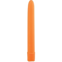 Оранжевый вибратор BASICX MULTISPEED VIBRATOR ORANGE 6INCH 15 см 