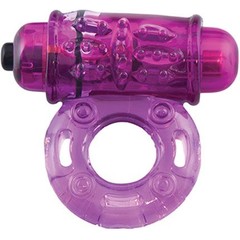 Фиолетовое эрекционное виброкольцо OWOW PURPLE 