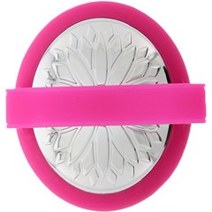  Розовая перезаряжаемая виброщёточка для клиторальной стимуляции MONA PINK 