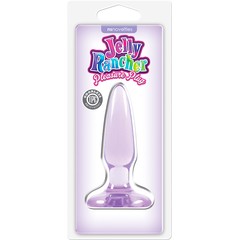  Фиолетовая анальная мини-пробка Jelly Rancher Pleasure Plug Mini 8,1 см 