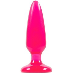  Малая розовая анальная пробка Jelly Rancher Pleasure Plug Small 10,2 см 