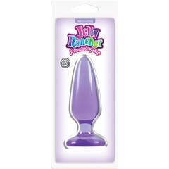  Фиолетовая средняя анальная пробка Jelly Rancher Pleasure Plug Medium 12,7 см 
