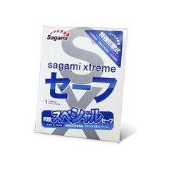  Презерватив Sagami Xtreme Ultrasafe с двойным количеством смазки 1 шт 