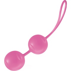  Нежно-розовые вагинальные шарики Joyballs Trend с петелькой 