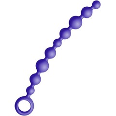  Большая фиолетовая анальная цепочка Joyballs Anal Wave 29,8 см 