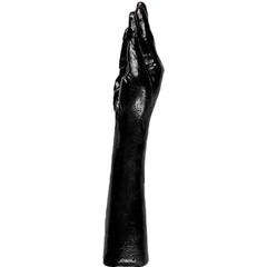 Чёрная рука для фистинга 37 см 