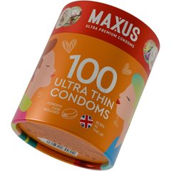  Ультратонкие презервативы Maxus Ultra Thin 100 шт 
