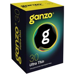  Супертонкие презервативы Ganzo Ultra thin 30 шт 