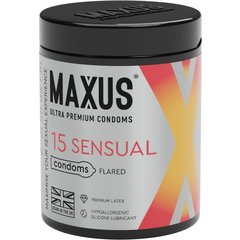  Анатомические презервативы MAXUS Sensual 15 шт 