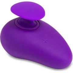  Фиолетовый клиторальный вибромассажер Palm Sense 