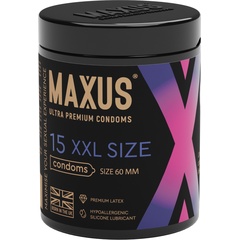  Презервативы увеличенного размера Maxus XXL 15 шт 