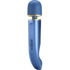  Синий wand-вибромассажер Colorful Massager 24 см 