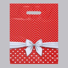  Пакет «Скарлетт» с вырубной ручкой (30х38 см) 