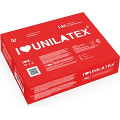  Презервативы Unilatex Strawberry с клубничным ароматом 144 шт 